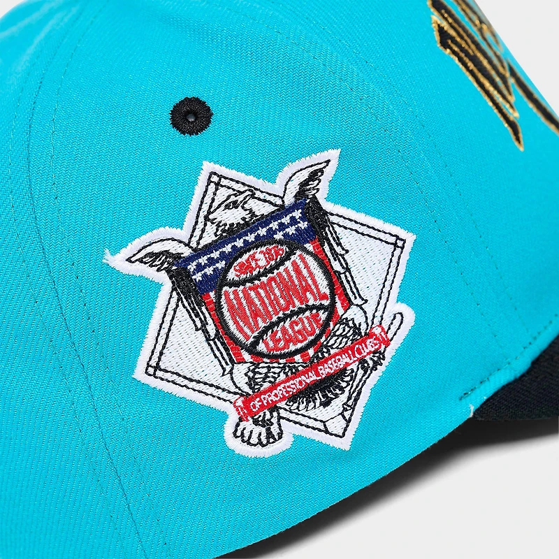 Mitchell & Ness Florida Marlins MLB Pro Crown Snapback Hat