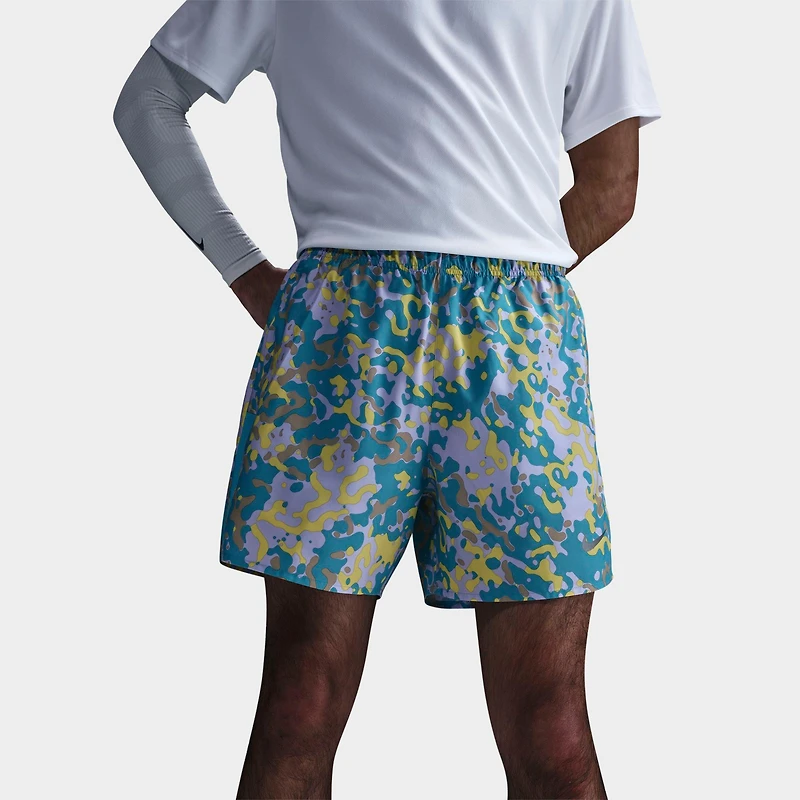 Men's Nike Dri-FIT Challenger Printed 5" Brief-Lined Training Shorts