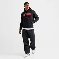 Men's Jordan Chicago Big Logo Fleece Pullover Hoodie