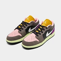 Big Kids' Air Jordan Retro 1 Low Casual Shoes