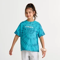 Girls' Big Kids' Nike Sportswear Tie-Dye Bracelet Graphic T-Shirt