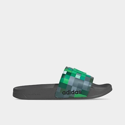 Men's adidas x Minecraft Adilette Shower Slide Sandals
