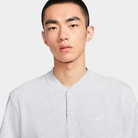 Men's Nike Club Short-Sleeve Henley Shirt