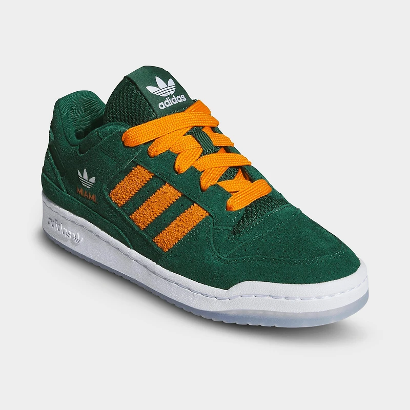 Men's adidas Originals Forum Low CL Nebraska Cornhuskers Casual Shoes