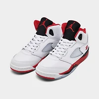 Little Kids' Air Jordan Retro 5 Basketball Shoes