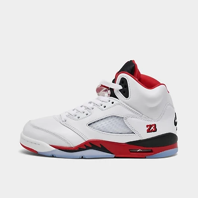 Big Kids' Air Jordan Retro 5 Basketball Shoes