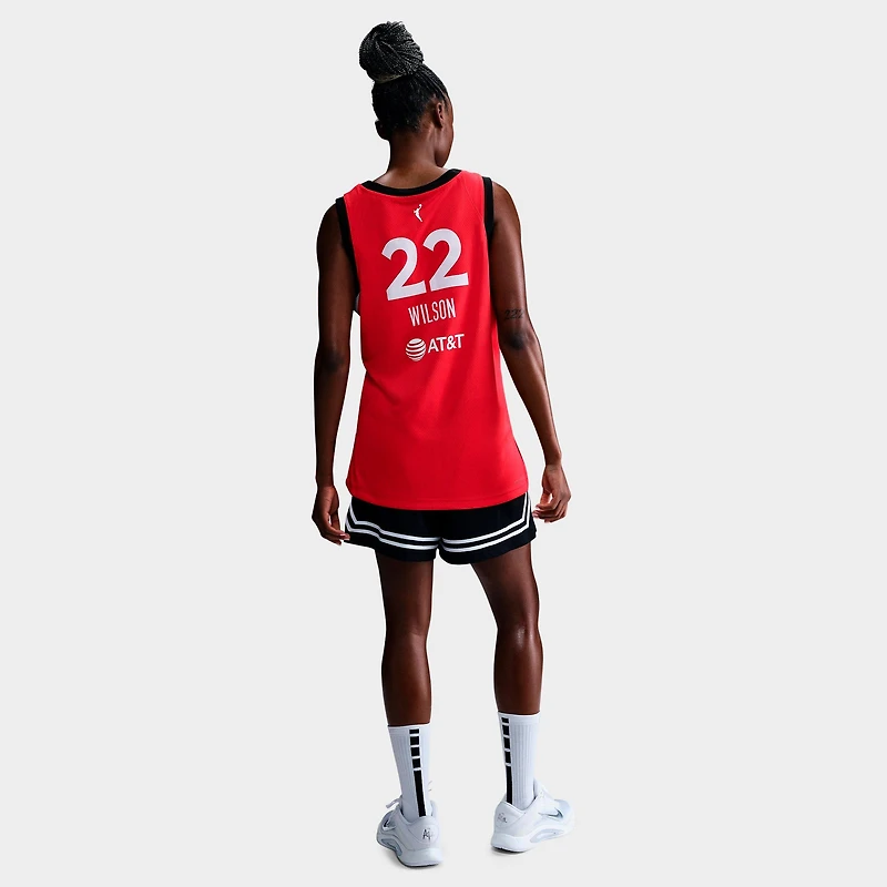Women's Nike Dri-FIT Las Vegas Aces 2024 Rebel Edition WNBA Victory Replica Jersey