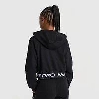 Girls' Big Kids' Nike Pro Fleece Dri-FIT Full-Zip Hoodie