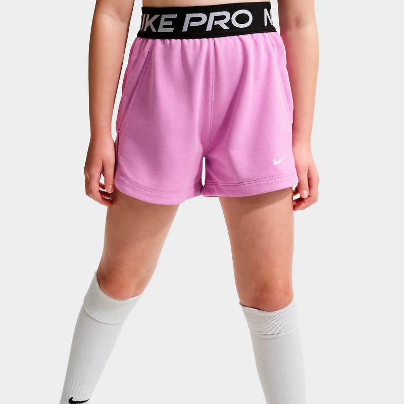 Girls' Big Kids' Nike Pro Fleece Dri-FIT Shorts