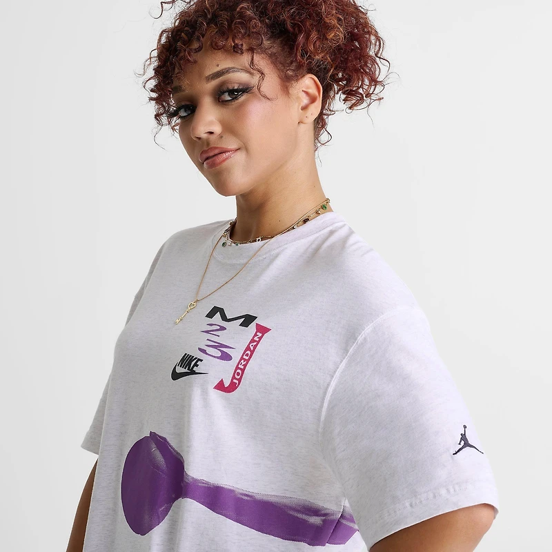 Women's Jordan Flight Oversized Graphic T-Shirt