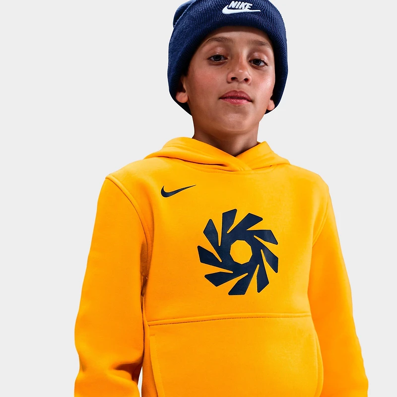 Big Kids' Nike Erling Haaland Club Fleece Pullover Soccer Hoodie