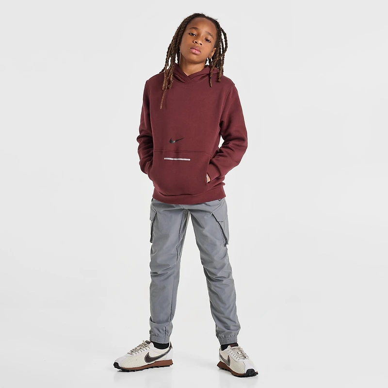 Big Kids' Nike Sportswear Reflective Club Fleece Pullover Hoodie