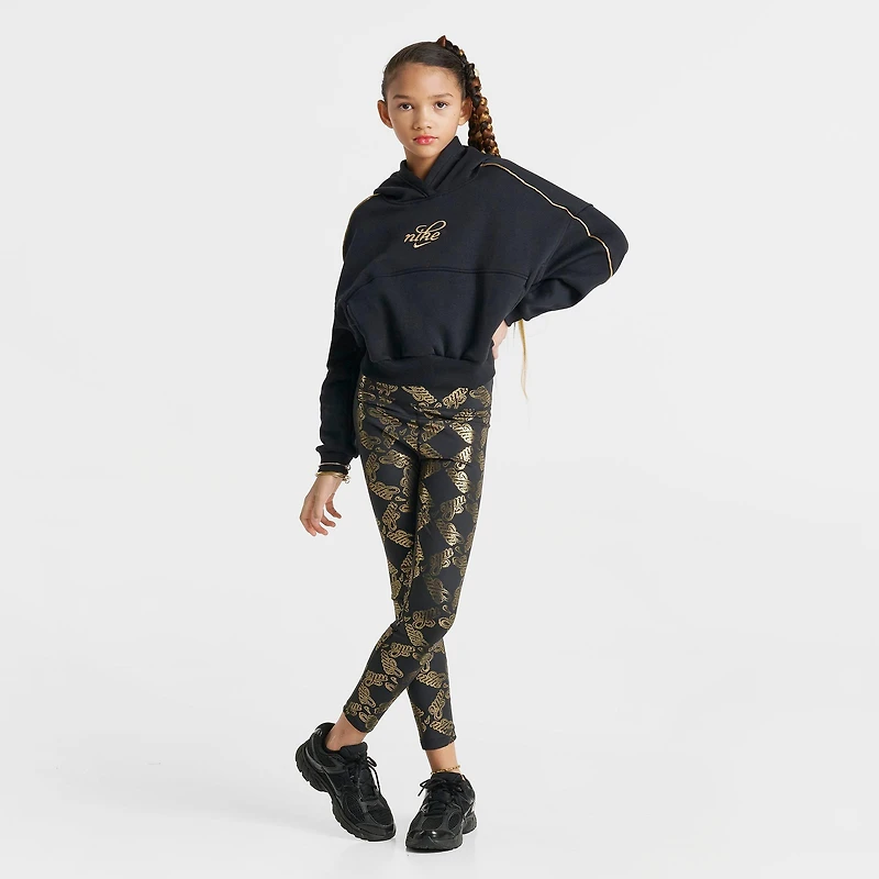 Girls' Big Kids' Nike Sportswear Club Fleece Boxy Pullover Hoodie