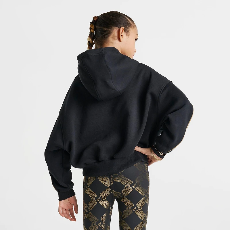 Girls' Big Kids' Nike Sportswear Club Fleece Boxy Pullover Hoodie