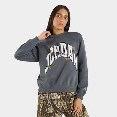 Women's Jordan Brooklyn Fleece Realtree Crewneck Sweatshirt