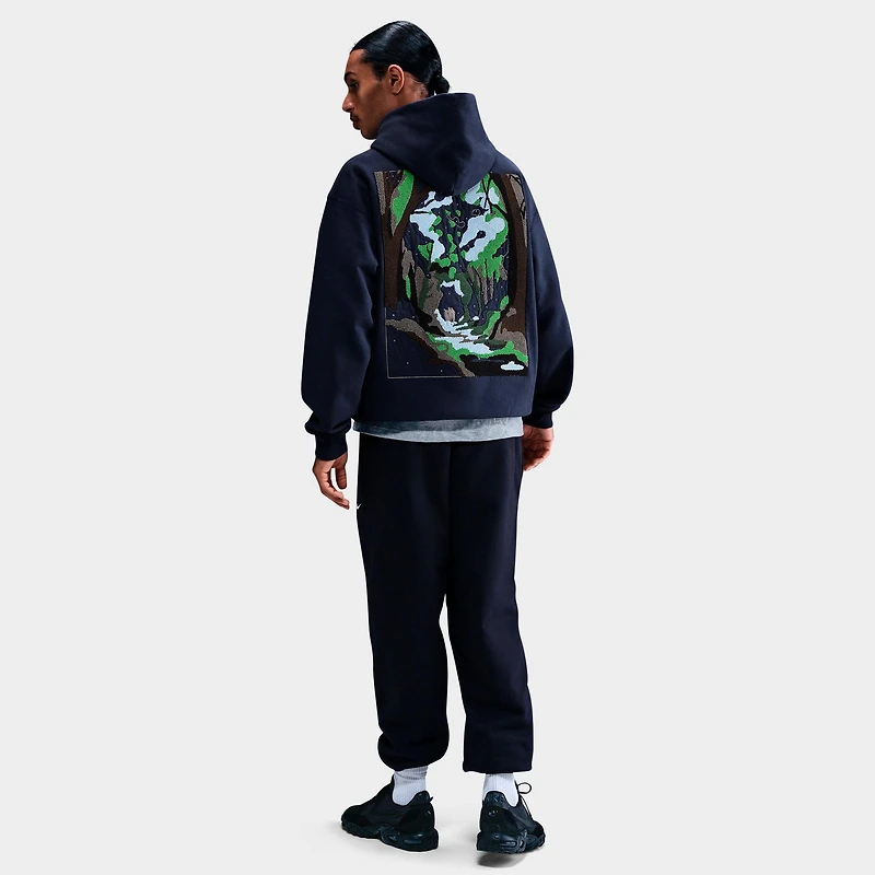 Men's Nike Solo Swoosh Campus Fleece Pullover Hoodie
