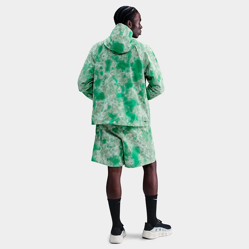 Men's Nike Tech Dri-FIT Woven Camo Windrunner Oversized Full-Zip Jacket