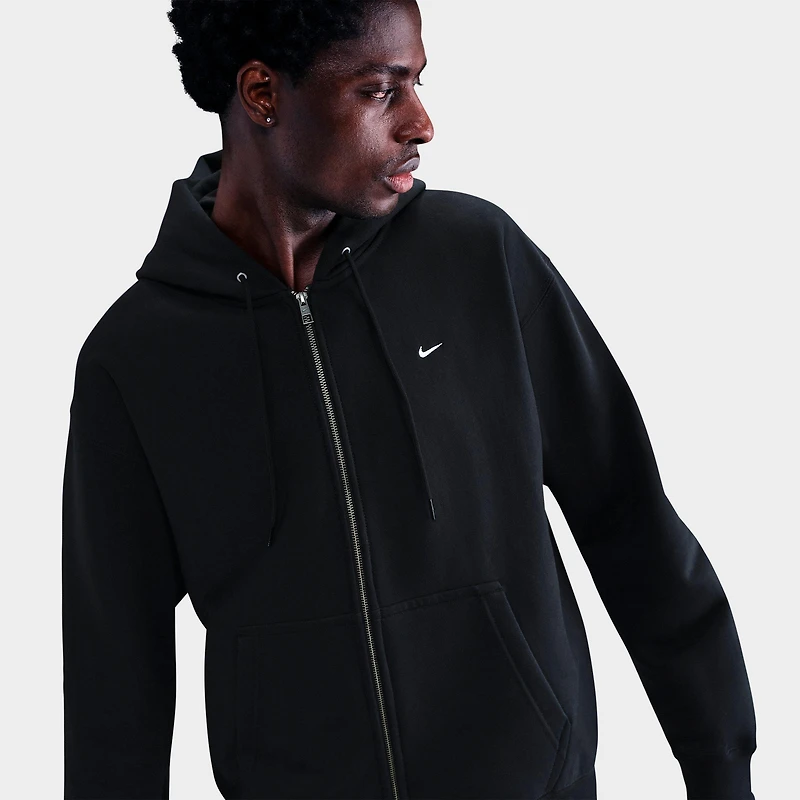 Men's Nike Solo Swoosh Fleece Full-Zip Hoodie