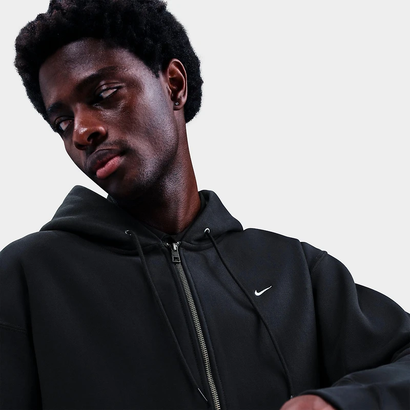 Men's Nike Solo Swoosh Fleece Full-Zip Hoodie