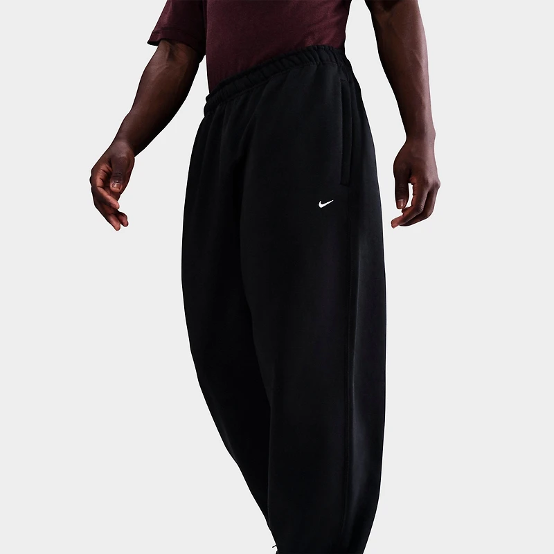 Men's Nike Solo Swoosh Cuffed Fleece Pants
