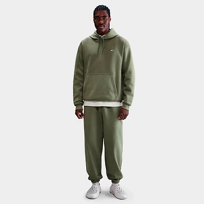 Men's Nike Solo Swoosh Cuffed Fleece Pants