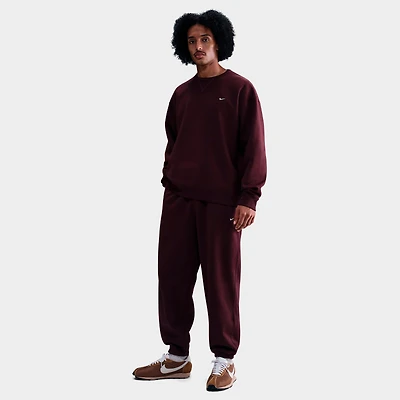 Men's Nike Solo Swoosh Cuffed Fleece Pants