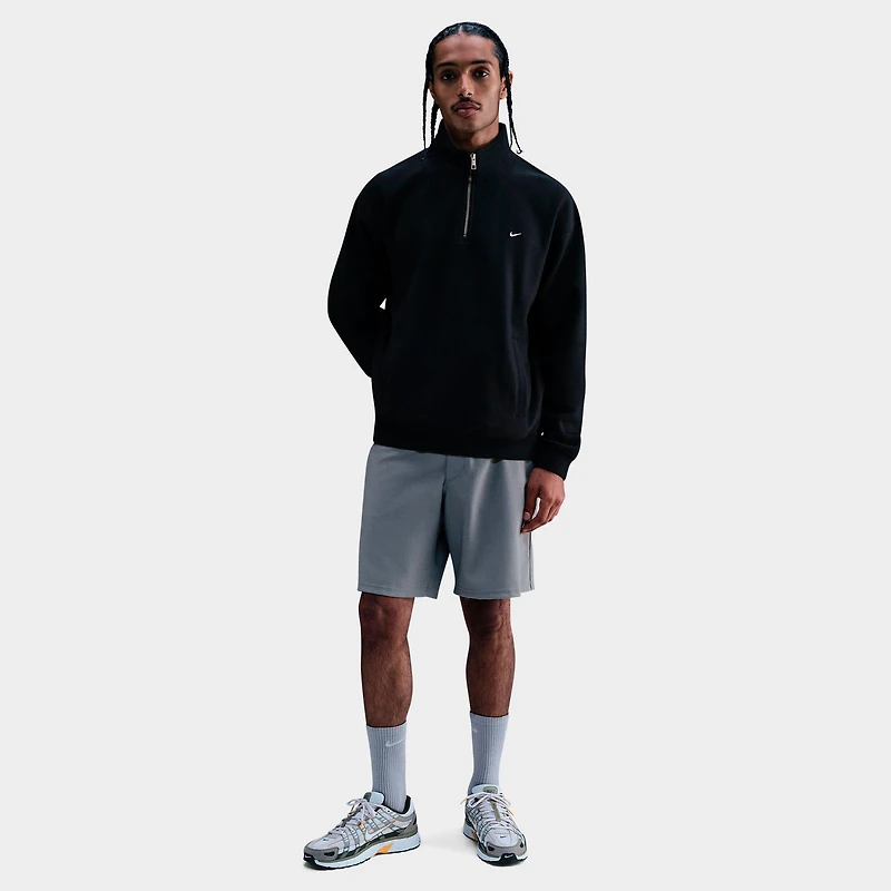 Men's Nike Solo Swoosh Fleece Quarter-Zip Top