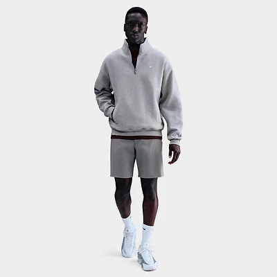 Men's Nike Solo Swoosh Fleece Quarter-Zip Top