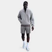 Men's Nike Solo Swoosh Fleece Quarter-Zip Top