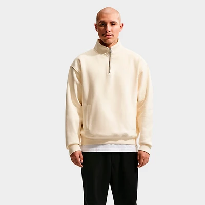 Men's Nike Solo Swoosh Fleece Quarter-Zip Top