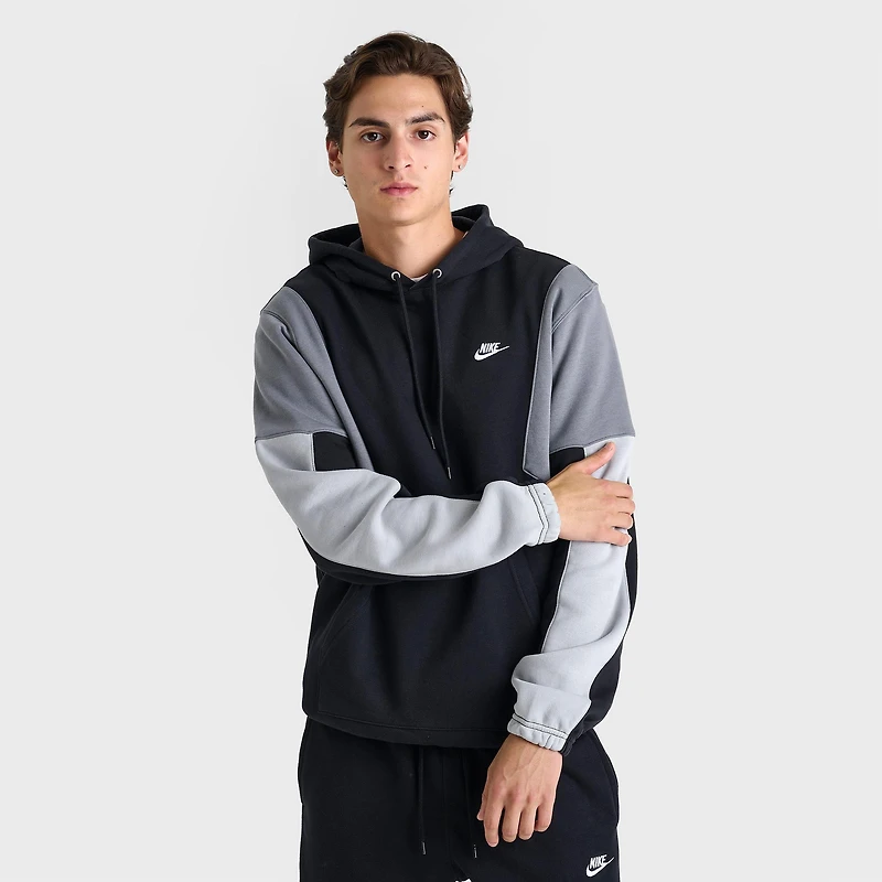M NK CLUB FLEECE HDED TRACK GX TOP