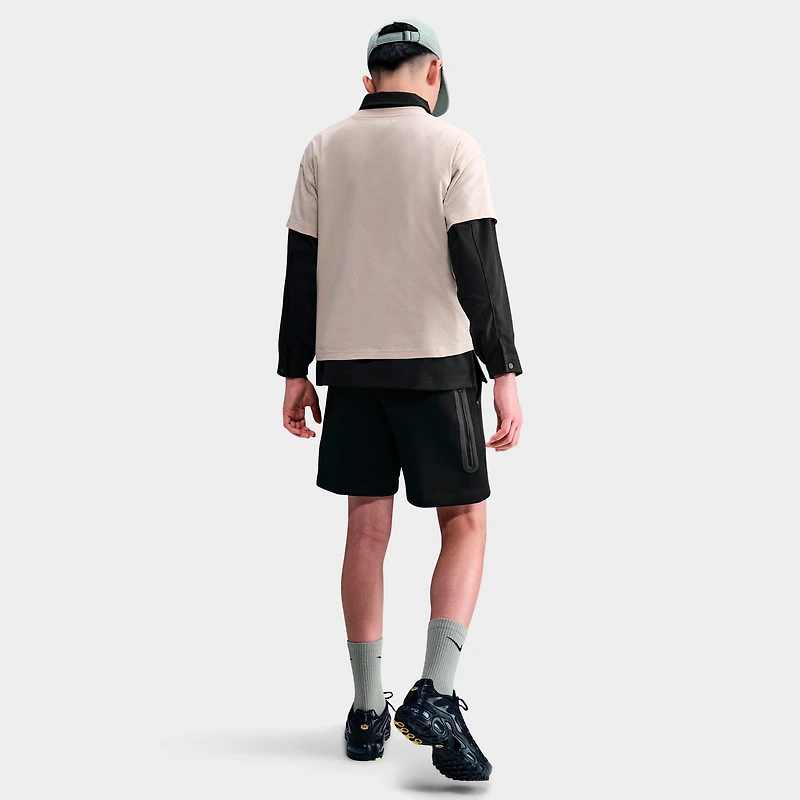 Boys' Big Kids' Nike Sportswear Tech Fleece Shorts