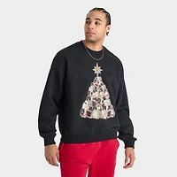 Men's Jordan Brooklyn Fleece Holiday Crewneck Sweatshirt