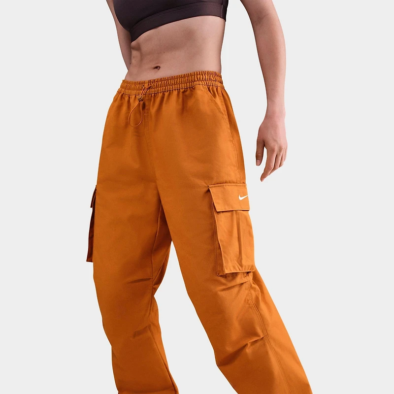 Women's Nike Sportswear Mid-Rise Oversized Woven Cargo Pants