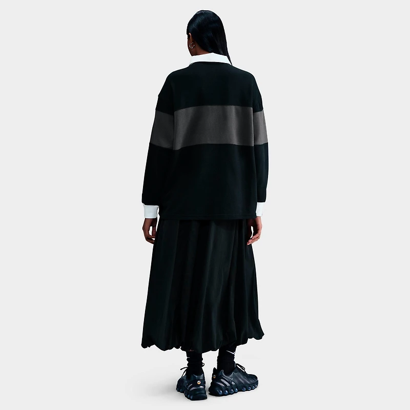 Women's Nike Sportswear Long-Sleeve Graphic Polo Top