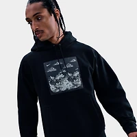 Men's Nike Solo Swoosh Graphic Fleece Pullover Hoodie