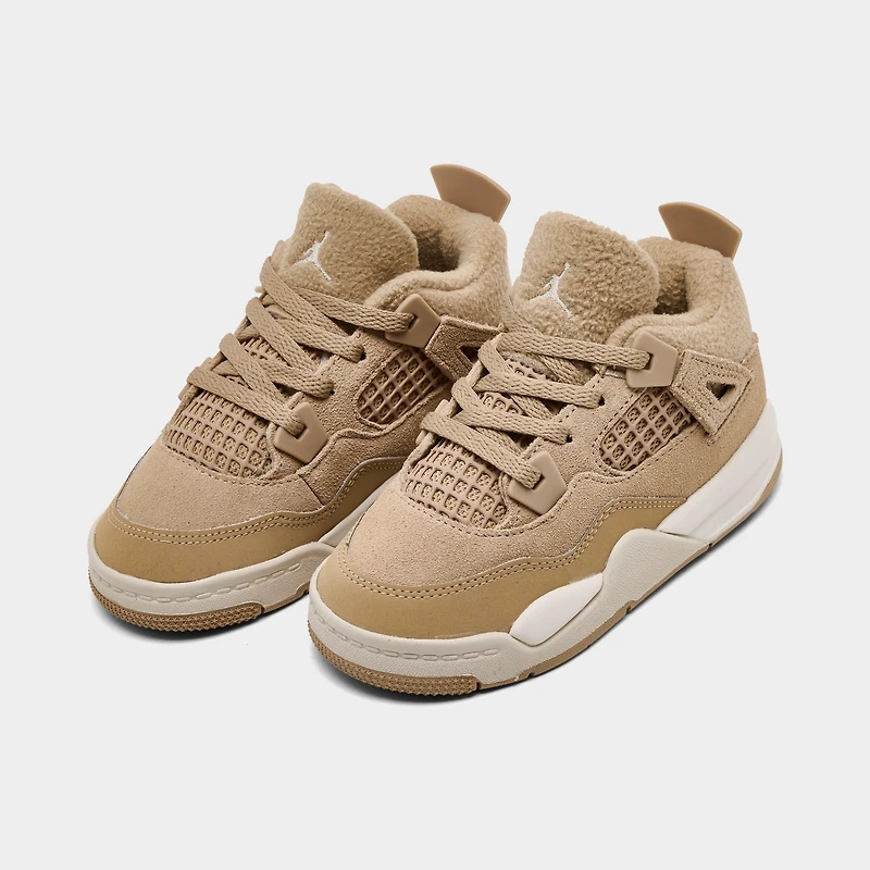 Girls' Toddler Air Jordan Retro 4 'Cozy Girl' Casual Shoes