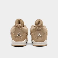 Girls' Toddler Air Jordan Retro 4 'Cozy Girl' Casual Shoes