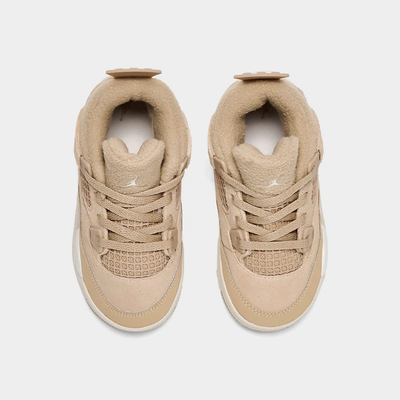 Girls' Toddler Air Jordan Retro 4 'Cozy Girl' Casual Shoes