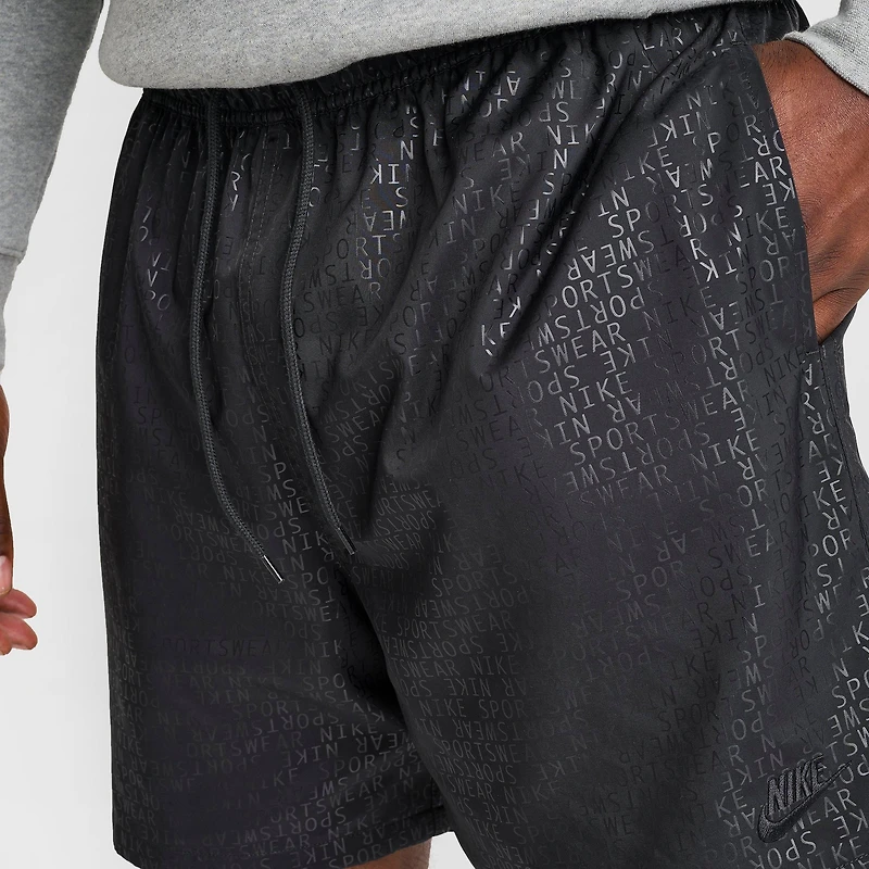 Men's Nike Club Flow Monogram Woven Shorts
