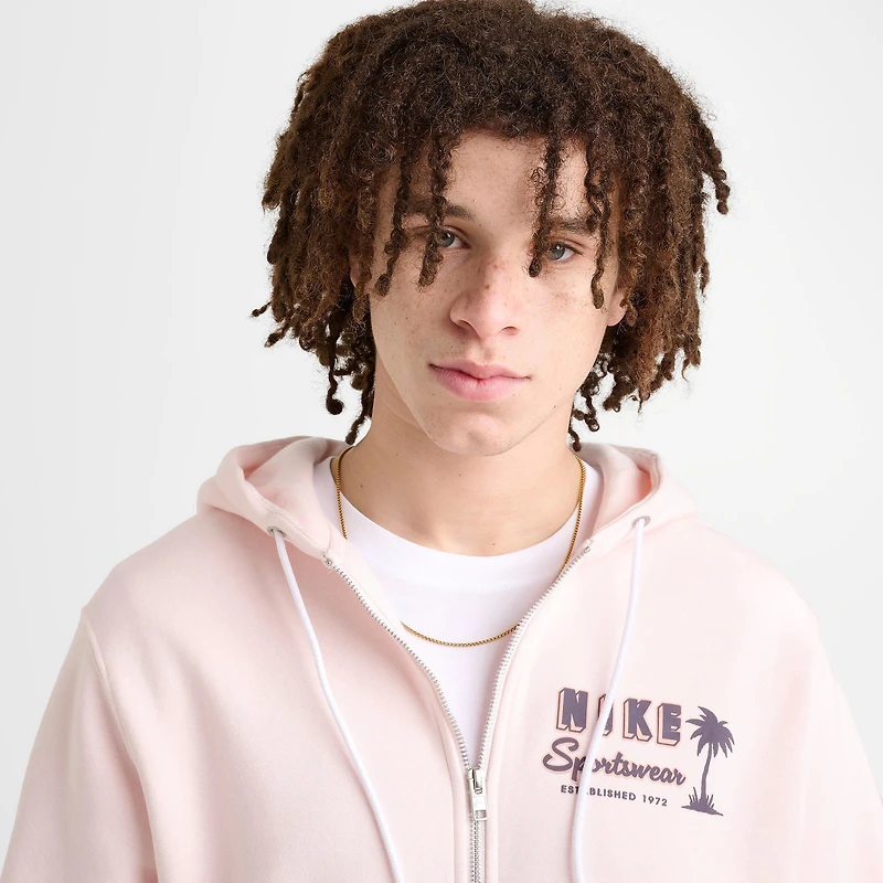Men's Nike Sportswear Club Tropical Full-Zip Fleece Hoodie