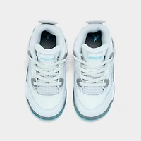 Kids' Toddler Air Jordan Retro 4 Basketball Shoes