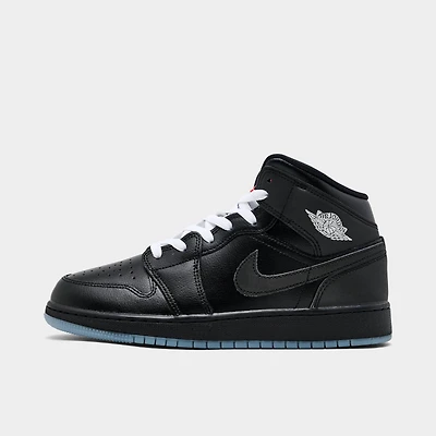 Big Kids' Air Jordan Retro 1 Mid Casual Shoes