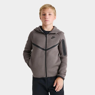 Boys' Big Kids' Nike Sportswear Tech Fleece Full-Zip Hoodie