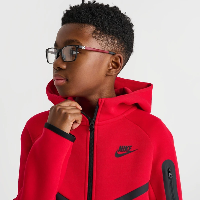 Big Kids' Nike Sportswear Tech Fleece Full-Zip Hoodie