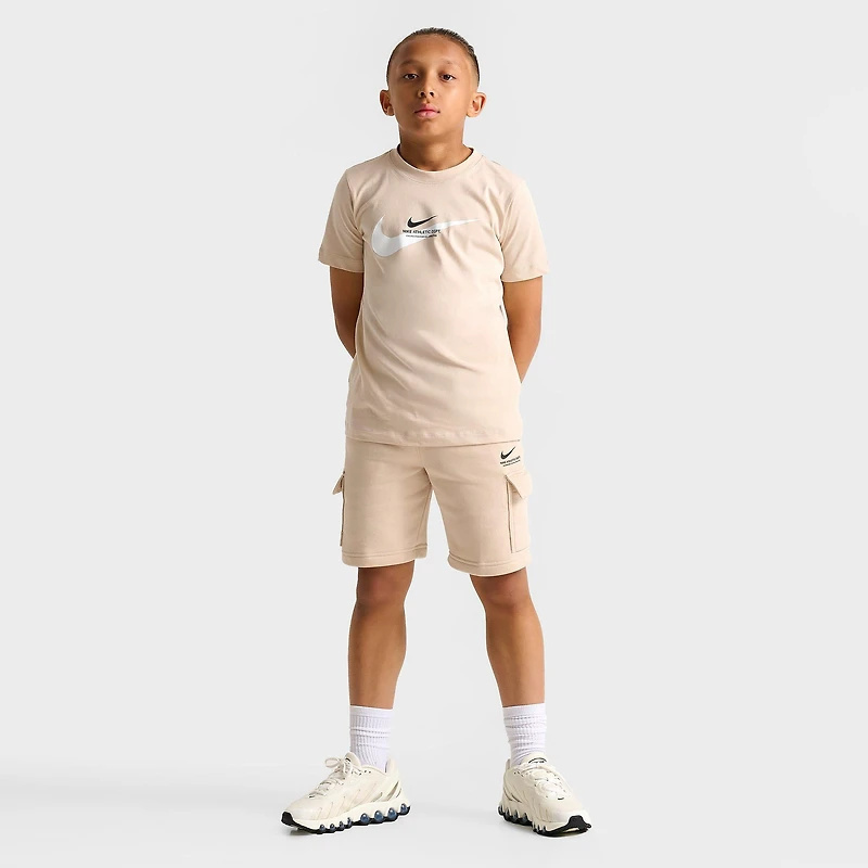 Big Kids' Nike EMEA SI Fleece Shorts