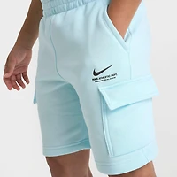 Big Kids' Nike EMEA SI Fleece Shorts