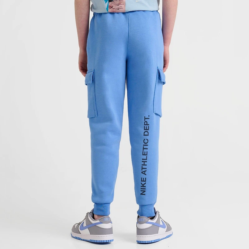Big Kids' Nike Sportswear Fleece Cargo Jogger Pants