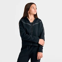 Girls' Big Kids' Nike Sportswear Tech Fleece Full-Zip Hoodie