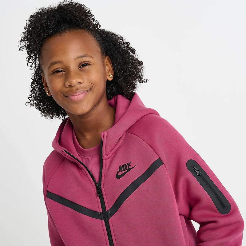 Girls' Nike Sportswear Tech Fleece Full-Zip Hoodie